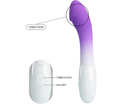 PRETTY LOVE - ELEMENTAL G-SPOT VIBRATOR 30 VIBRATIONS PURPLE