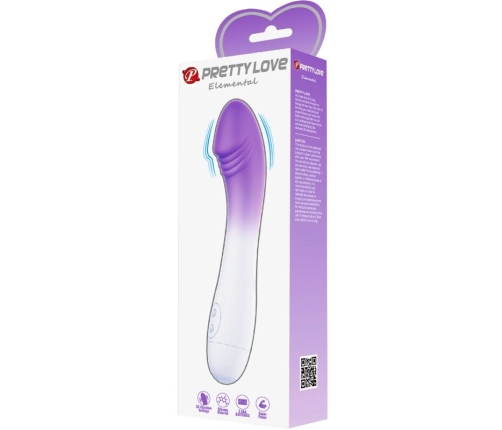PRETTY LOVE - ELEMENTAL G-SPOT VIBRATOR 30 VIBRATIONS PURPLE