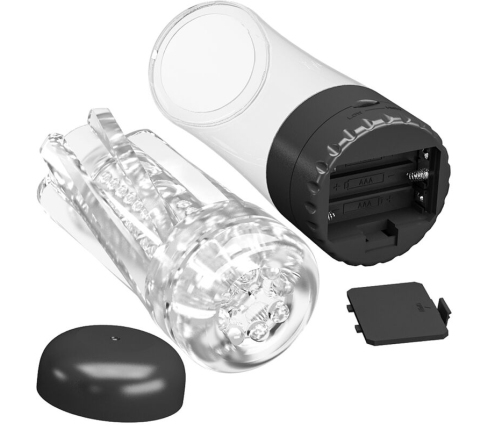 PRETTY LOVE - TAMARA MALE MASTURBATOR MULTI-SPEED VIBRATOR BLACK