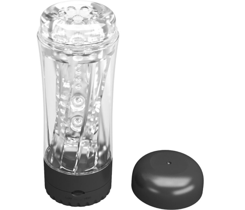 PRETTY LOVE - TAMARA MALE MASTURBATOR MULTI-SPEED VIBRATOR BLACK