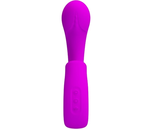PRETTY LOVE - SIBEL SIBEL G-SPOT VIBRATOR + CLITORIS STIMULATOR 10 VIBRATIONS PURPLE