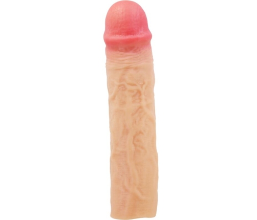 PRETTY LOVE - DEREK PENIS SLEEVE WITH 7.6 CM EXTENSION FLESH