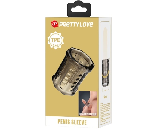 PRETTY LOVE - RONAEL PENIS SLEEVE SUPER STRETCHY TRANSPARENT