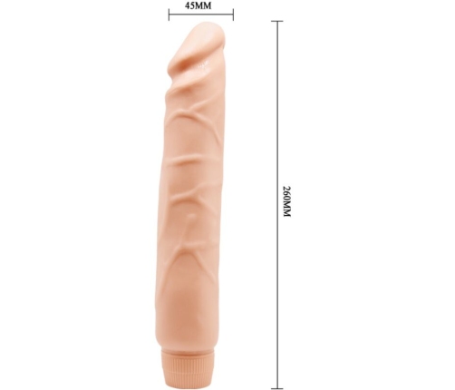 BAILE - JACK REALISTIC VIBRATOR 26 CM FLESH