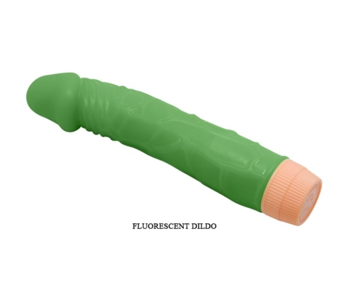 BAILE - BILL VIBRADOR REALÍSTICO 22.5 CM VERDE