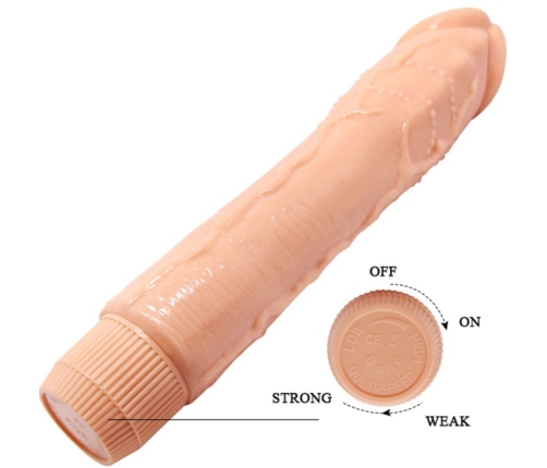 BAILE - DYBBUK VIBRADOR REALÍSTICO 24 CM NATURAL