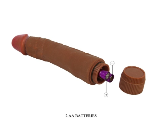 BAILE - DYBBUK REALISTIC VIBRATOR 24 CM MULATTO