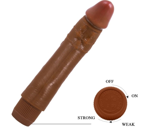 BAILE - DYBBUK REALISTIC VIBRATOR 24 CM MULATTO