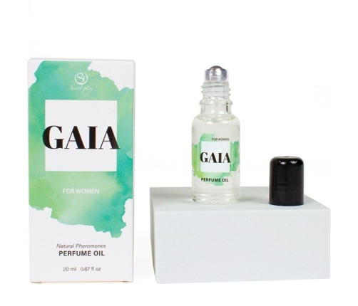 SECRETPLAY - GAIA PERFUME NATURAL FEROMONAS EN ACEITE PARA MUJER 20 ML