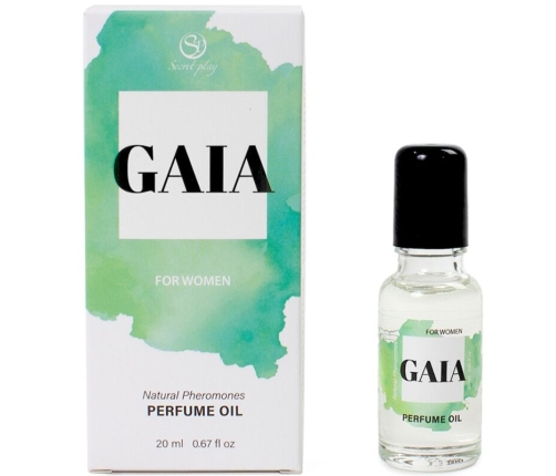 SECRETPLAY - GAIA PERFUME NATURAL FEROMONAS EN ACEITE PARA MUJER 20 ML