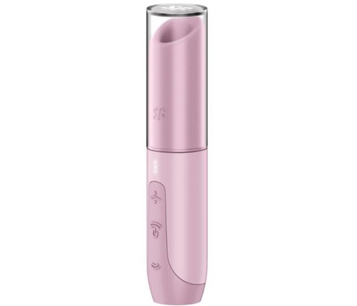 SATISFYER - SECRET KISS WAVE CLITORIS STIMULATOR PINK