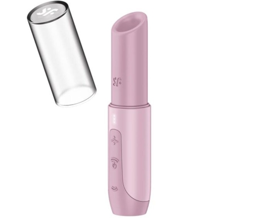 SATISFYER - SECRET KISS WAVE CLITORIS STIMULATOR PINK