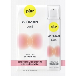 PJUR - WOMAN LUST VIBRATING GEL SINGLE DOSE FOR ORGASM 1.5 ML