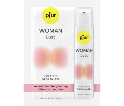 PJUR - WOMAN LUST VIBRATING GEL SINGLE DOSE FOR ORGASM 1.5 ML