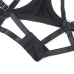 SUBBLIME - 955199 BRA SET WITH ADJUSTABLE BLACK BOW S/M