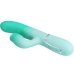 PRETTY LOVE - GIGI MULTIFUNCTION RABBIT VIBRATOR AQUA GREEN