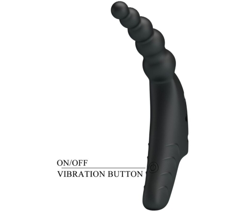 PRETTY LOVE - JORDIN FINGER VIBRATOR 10 VIBRATIONS BLACK