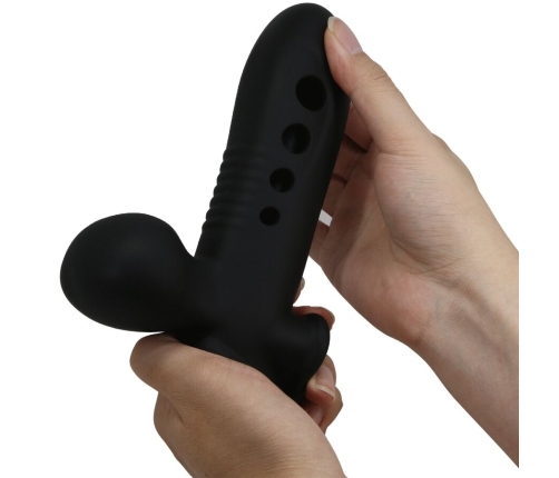PRETTY LOVE - CRANE PENIS SLEEVE WITH AIRBAG BLACK