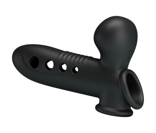 PRETTY LOVE - CRANE PENIS SLEEVE WITH AIRBAG BLACK