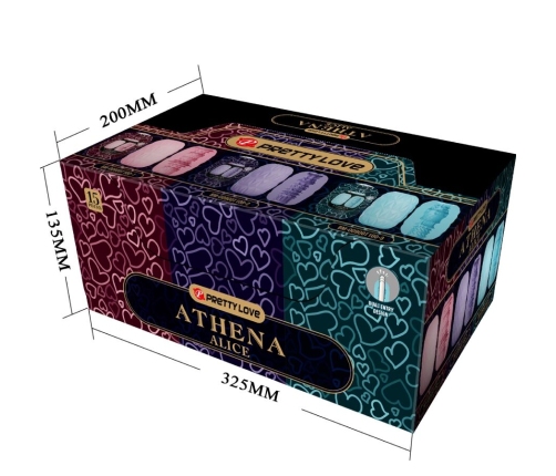 PRETTY LOVE - ATHENA ALICE PACK 15 VARIOUS MALE MASTURBATORS