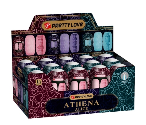 PRETTY LOVE - ATHENA ALICE PACK 15 VARIOUS MALE MASTURBATORS