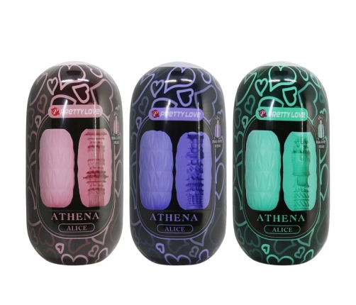 PRETTY LOVE - ATHENA ALICE PACK 15 VARIOUS MALE MASTURBATORS