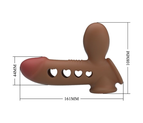 PRETTY LOVE - TYRONN PENIS SLEEVE WITH AIRBAG