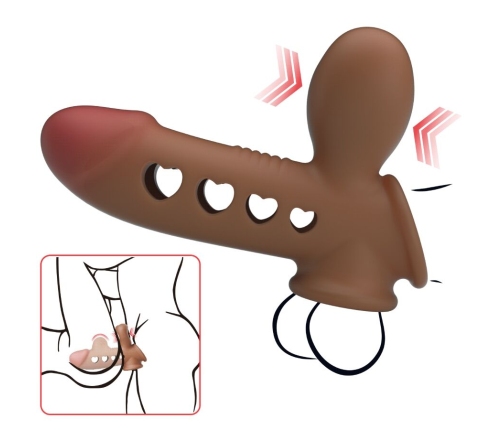 PRETTY LOVE - TYRONN PENIS SLEEVE WITH AIRBAG