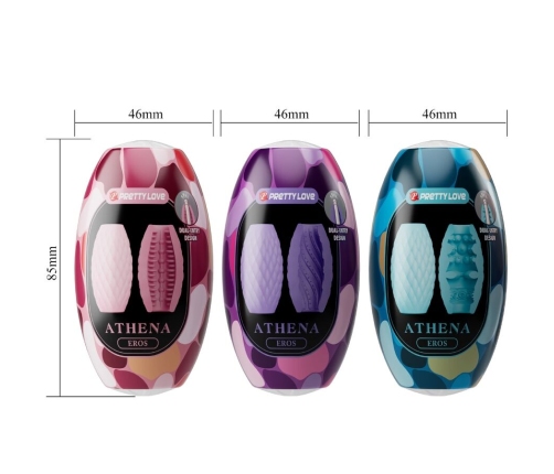 PRETTY LOVE - ATHENA EROS PACK 15 VARIOUS MALE MASTURBATORS