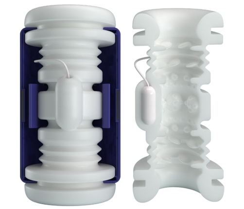 PRETTY LOVE - DJ LADY MALE MASTURBATOR WITH VIBRATION 5 SETTINGS PURPLE