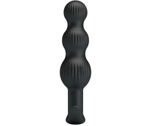 PRETTY LOVE - SIDNEY VIBRADOR ANAL 10 VIBRACIONES NEGRO