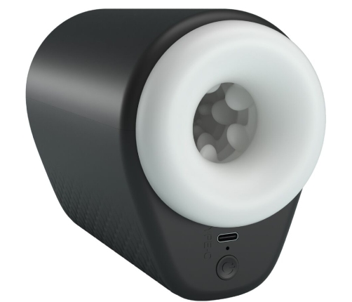 PRETTY LOVE - DJ GIRL MALE MASTURBATOR WITH VIBRATION 5 SETTINGS NEGRO