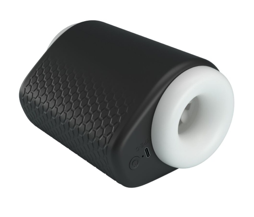 PRETTY LOVE - DJ GIRL MALE MASTURBATOR WITH VIBRATION 5 SETTINGS NEGRO