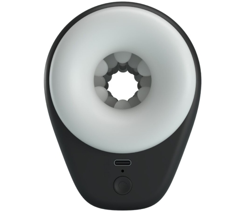 PRETTY LOVE - DJ GIRL MALE MASTURBATOR WITH VIBRATION 5 SETTINGS NEGRO