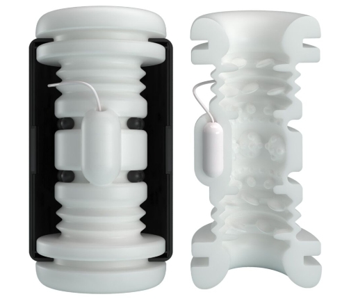 PRETTY LOVE - DJ GIRL MALE MASTURBATOR WITH VIBRATION 5 SETTINGS NEGRO