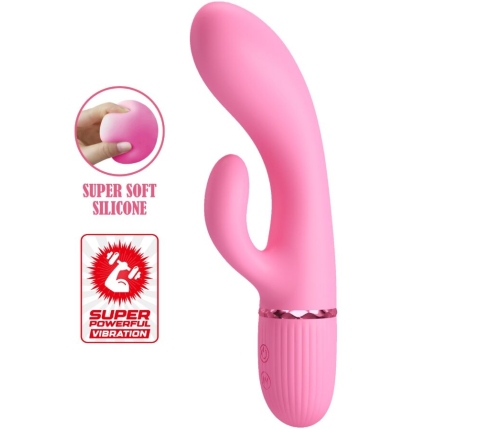 PRETTY LOVE - MARSKI VIBRADOR RABBIT & PUNTO G ROSA