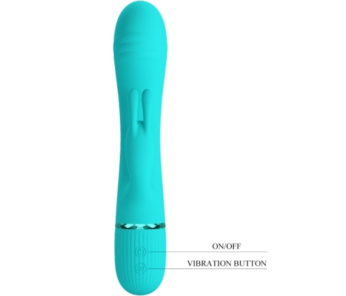 PRETTY LOVE - SCOCCO VIBRATOR RABBIT TURQUOISE