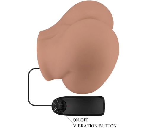 CRAZY BULL - BERNACE ASS VIBRATOR WITH REALISTIC VAGINA AND ANUS FLESH REMOTE CONTROL