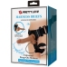 PRETTY LOVE - UNIVERSAL HARNESS BRIEFS WITH VIBRATING AND SQUIRTING DILDO 15.5 CM MULATO