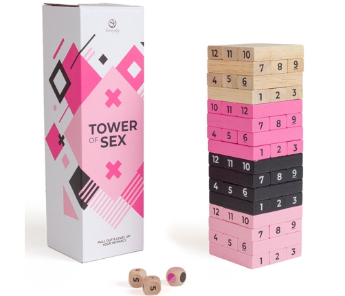 SECRETPLAY - TOWER OF SEX WOODEN GAME