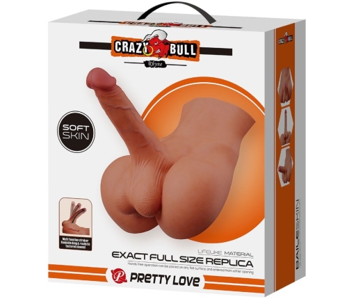 CRAZY BULL - RHYNE BACK REALISTIC NATURAL MASTURBATOR