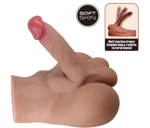 CRAZY BULL - RHYNE BACK REALISTIC NATURAL MASTURBATOR