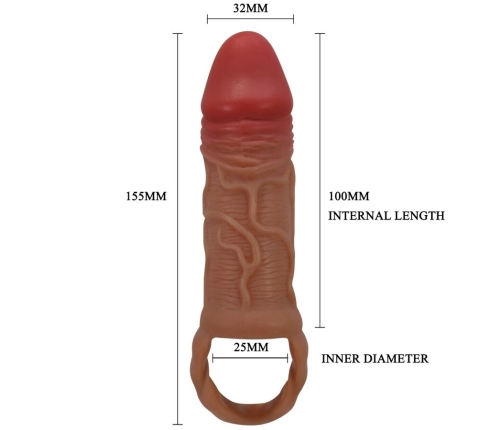 PRETTY LOVE - PEIRRE PENIS SLEEVE  10 CM