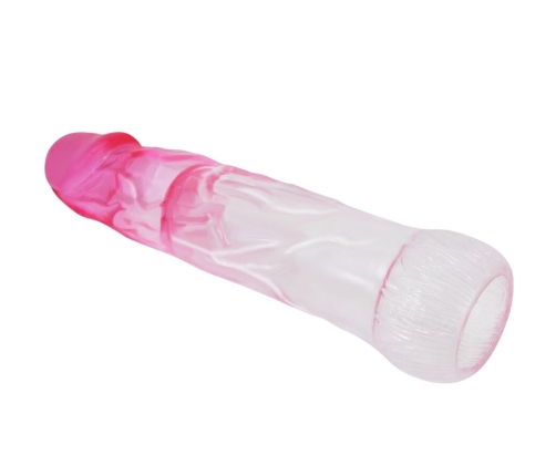 PRETTY LOVE - NERON FUNDA REALÍSTICA ALARGADORA DE 6 CM PARA PENE ROSA