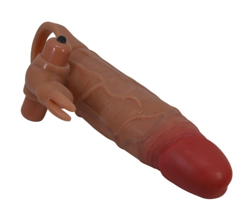 PRETTY LOVE - OSMAR FUNDA PARA PENE + ESTIMULADOR DE CLÍTORIS CON VIBRACIÓN