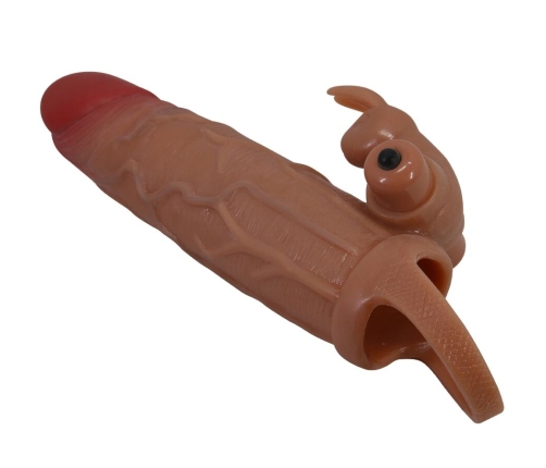 PRETTY LOVE - OSMAR FUNDA PARA PENE + ESTIMULADOR DE CLÍTORIS CON VIBRACIÓN