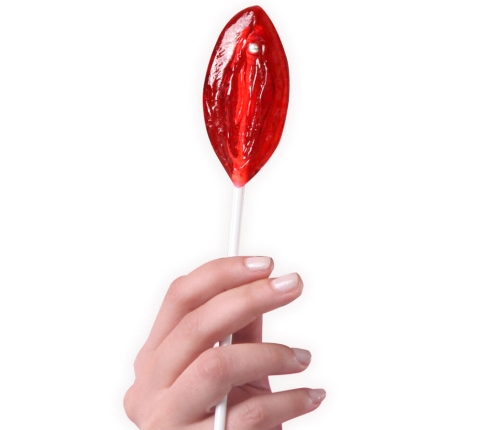 SECRETPLAY - LOLLIPOP VAGINA GUMMY STRAWBERRY