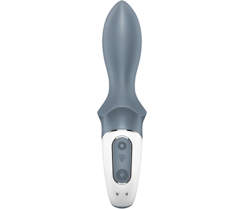 SATISFYER - AIR PUMP BOOTY 1 ANAL INFLATABLE VIBRATOR GREY