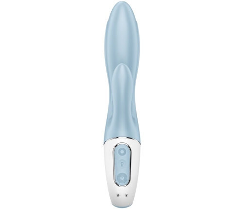 SATISFYER - AIR PUMP BUNNY 1 INFLATABLE RABBIT VIBRATOR BLUE