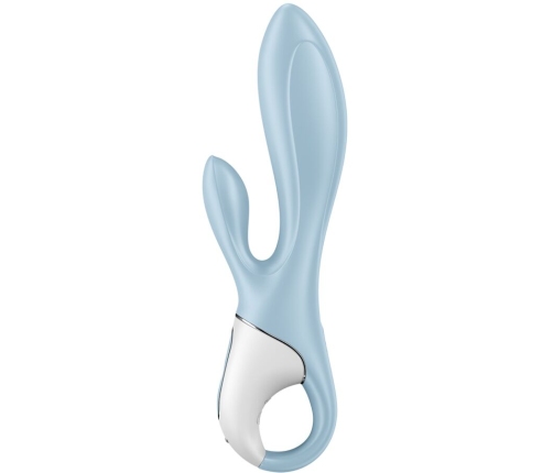 SATISFYER - AIR PUMP BUNNY 1 INFLATABLE RABBIT VIBRATOR BLUE